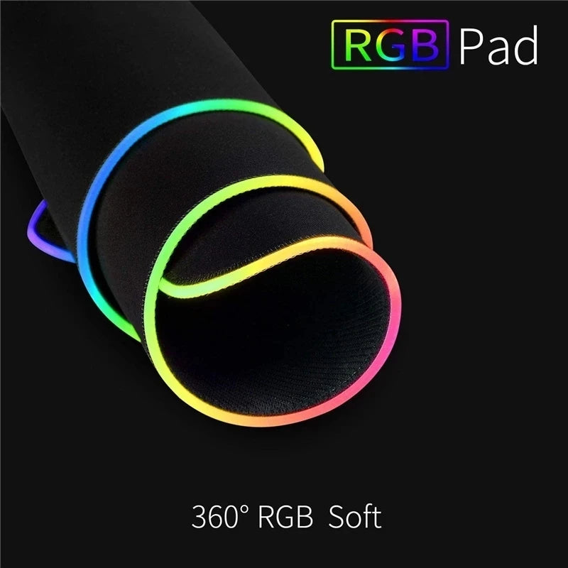 RGB Gaming Desk Mat – Waterproof & Flexible XL Mouse Pad 🎮✨