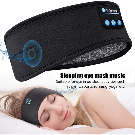 Bluetooth Sleep Headband – Wireless Headphones & Speaker Combo 🎧😴