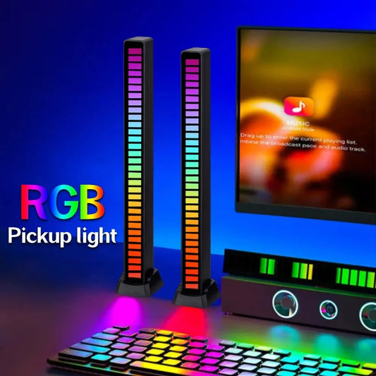 🎶 RGB Sound Reactive LED Bar – Syncs with Your Music! 🌈